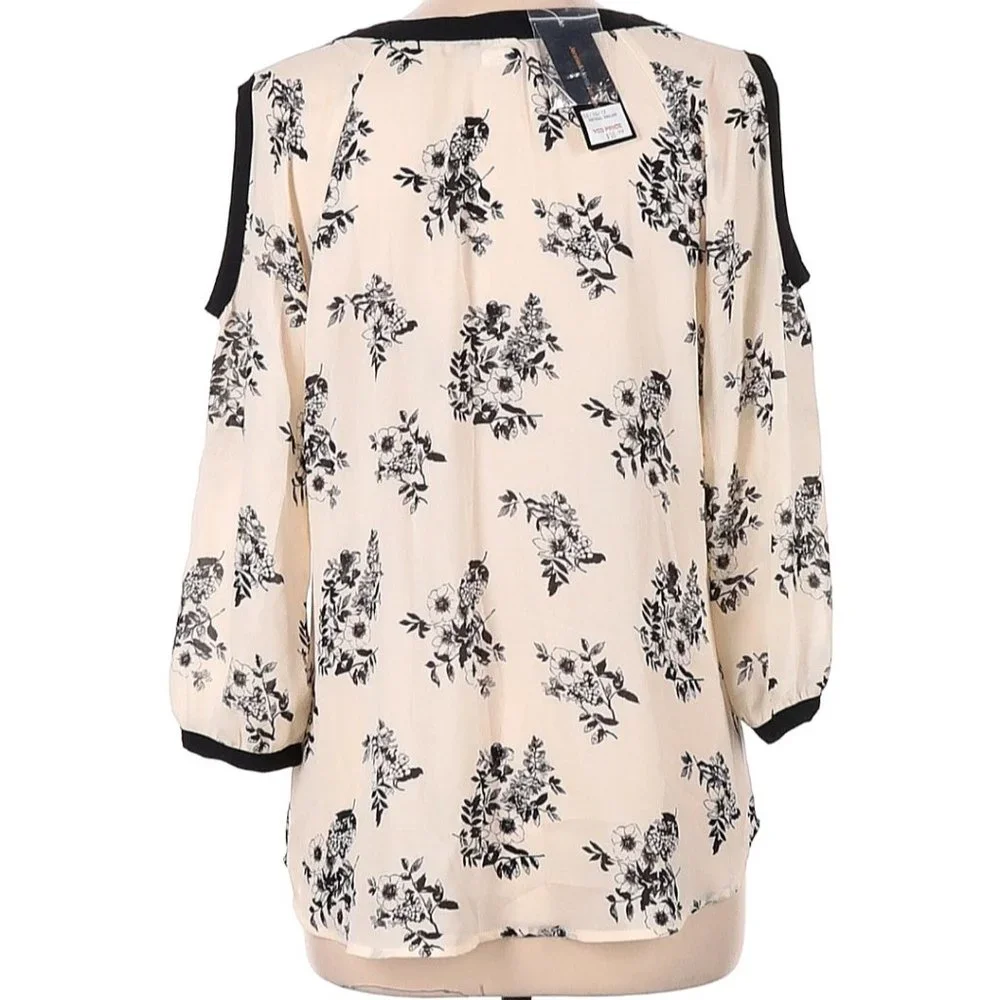 NWT - Jennie & Marlis Floral Blouse - Picture 2 of 13